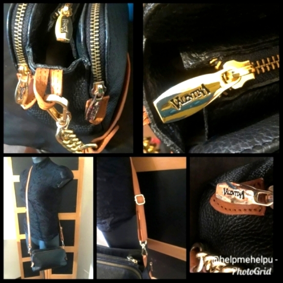 Valentina Italian Leather 3 Way Bag - Picture 13 of 17